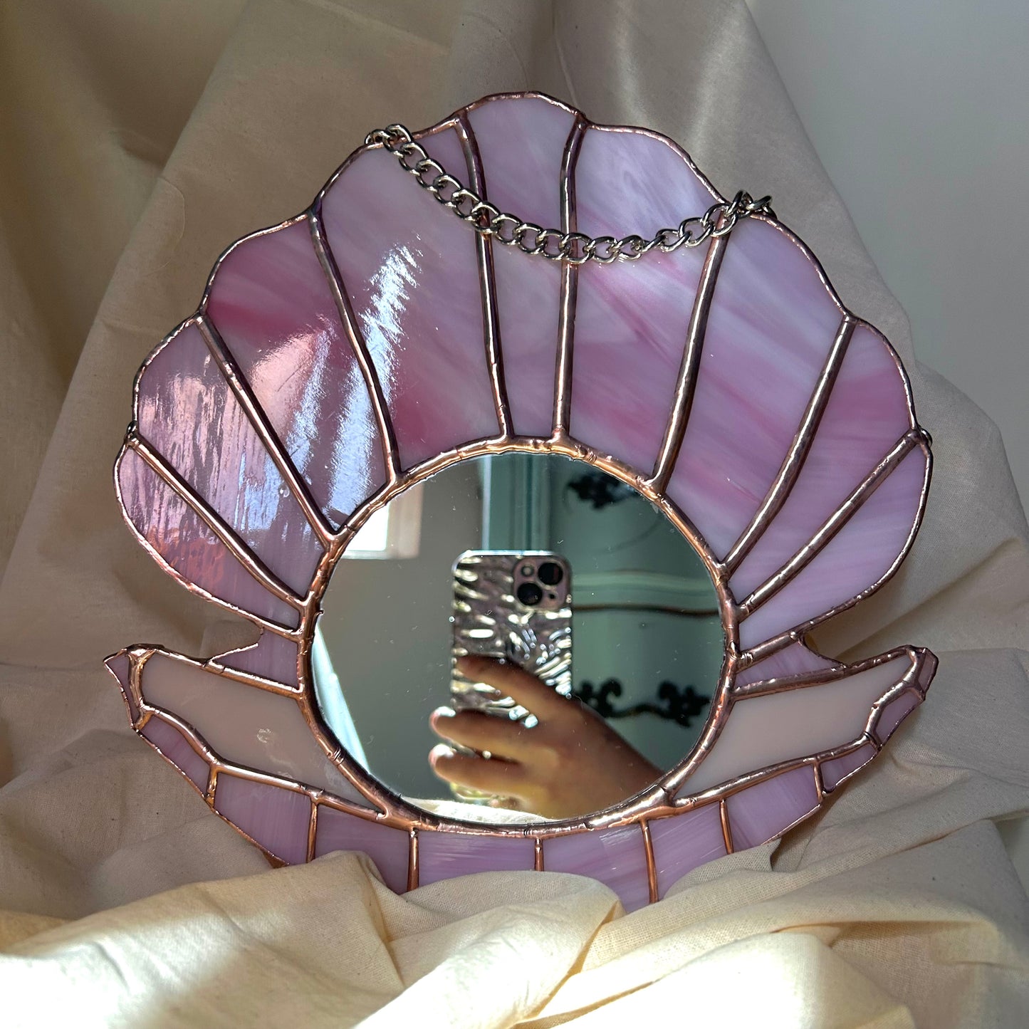 Clamshell Mirror