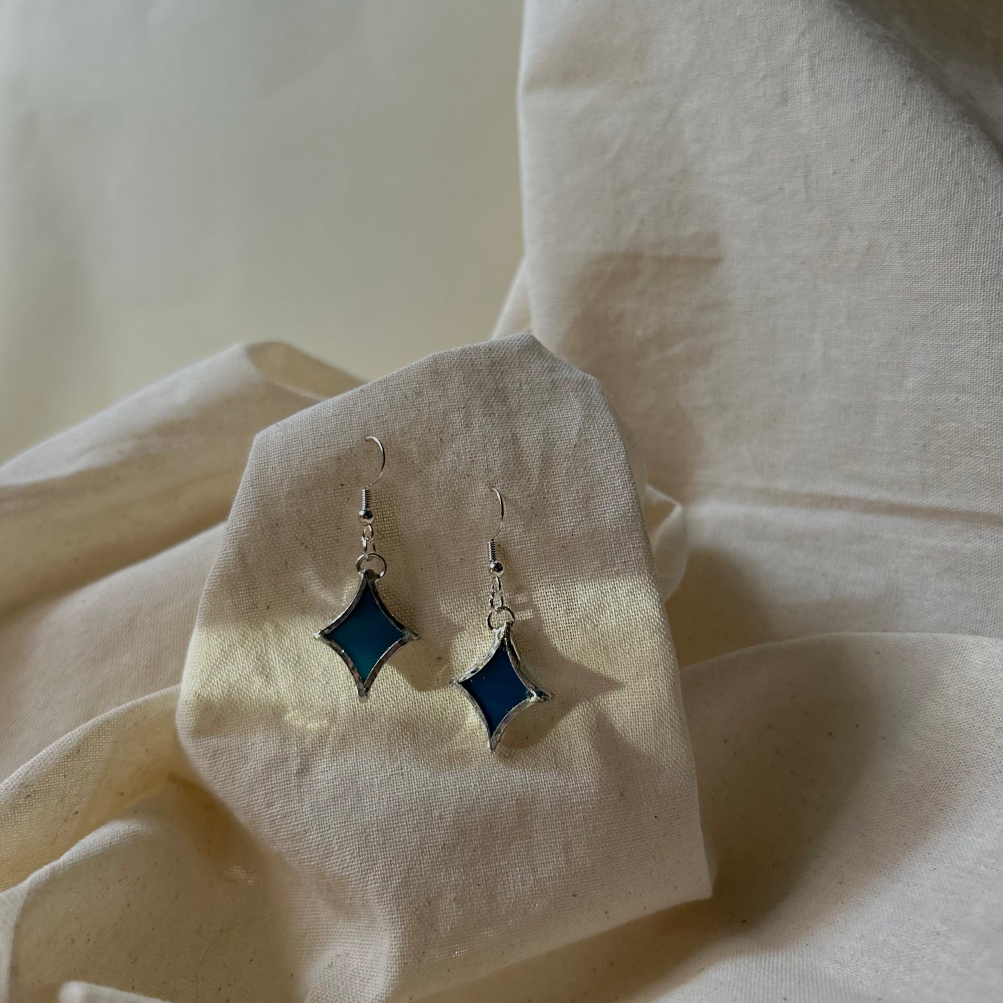Sterling Silver Star Earrings