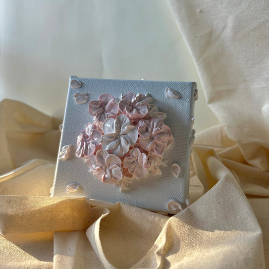 4”x4” Floral Painting