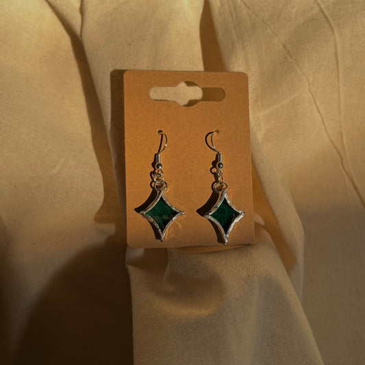 Sterling Silver Star Earrings