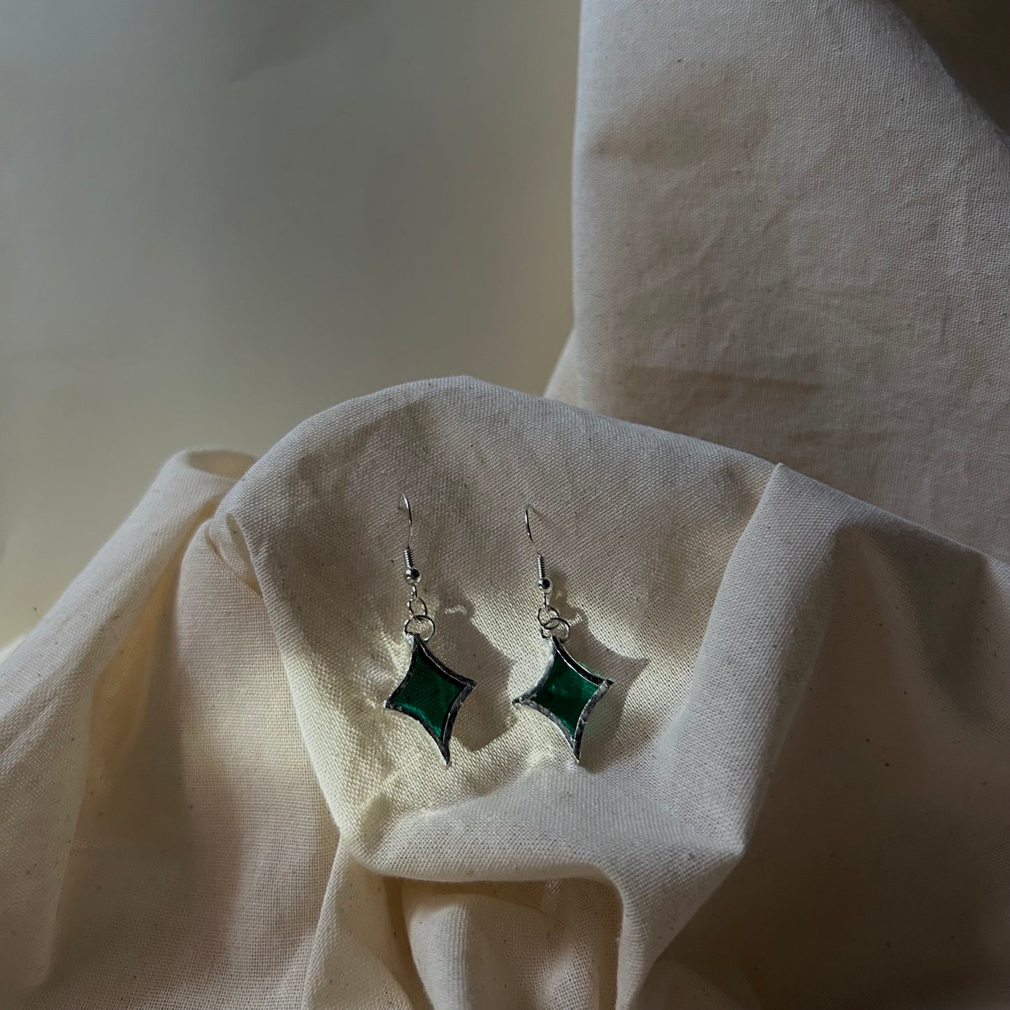 Sterling Silver Star Earrings