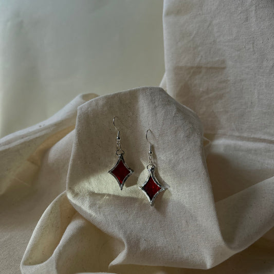 Sterling Silver Star Earrings