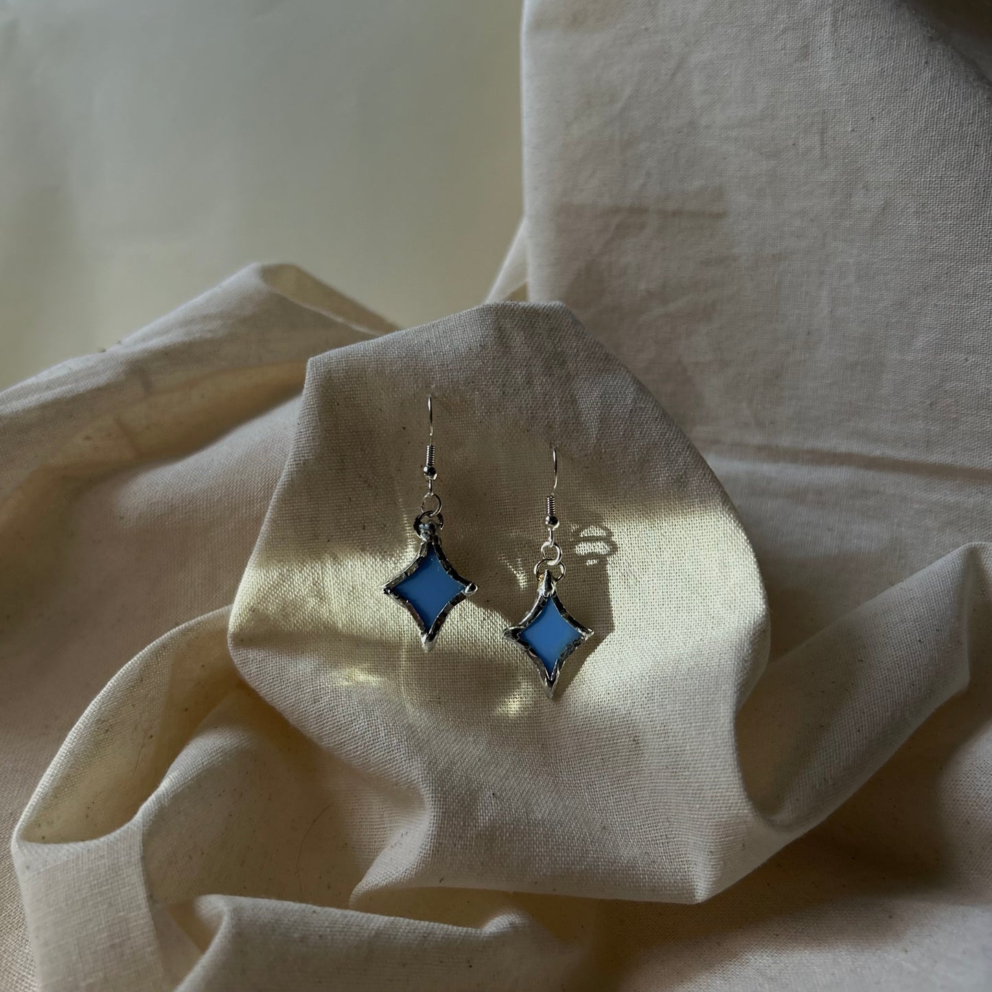Sterling Silver Star Earrings